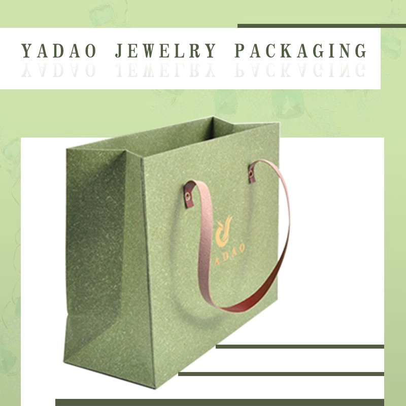 China New year design fancy paper natural color packaging shopping bag manufacturer