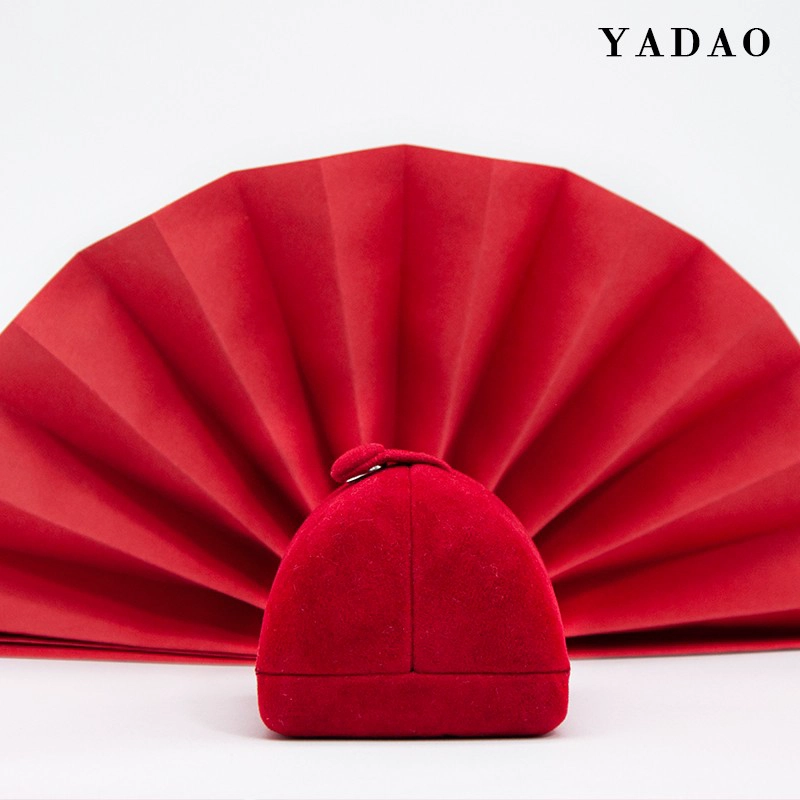 中国 Yadao New Arrivals Red Color Packaging Box Double Door Design Jewelry Packaging Box Factory Wholesales Box with free logo design メーカー