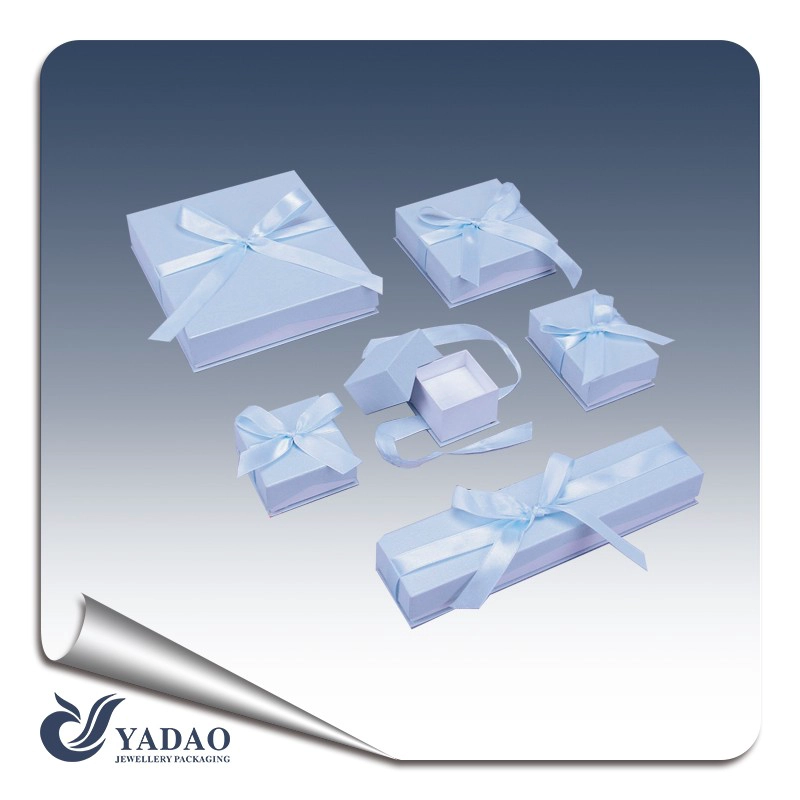 China wholesale colorful and beautiful jewelry gift box for jewelry set or gift packaging with factory price manufacturer