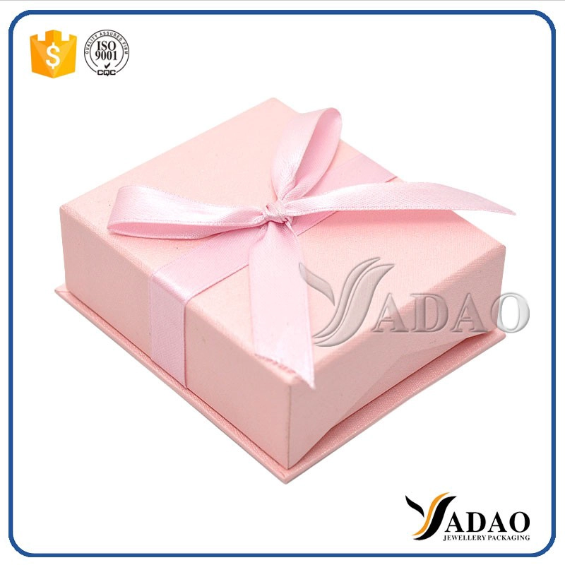 China wonderful adorable bulk sale hand-made warm color paper box for silver/golden rings/earrings/pendants manufacturer