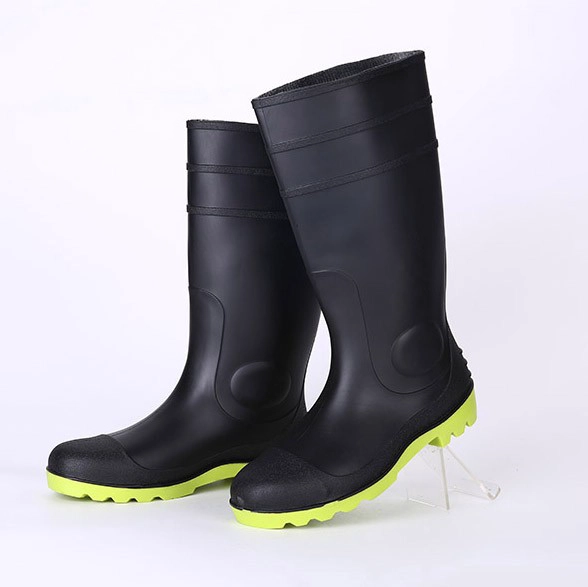 106-3 preto segurança pvc trabalho botas homens