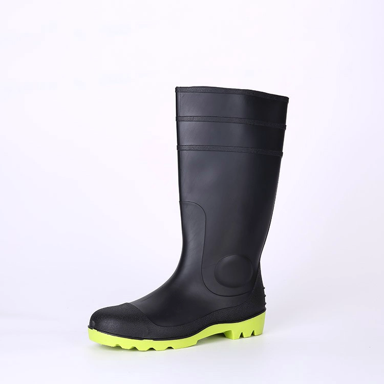 106-3 preto segurança pvc trabalho botas homens