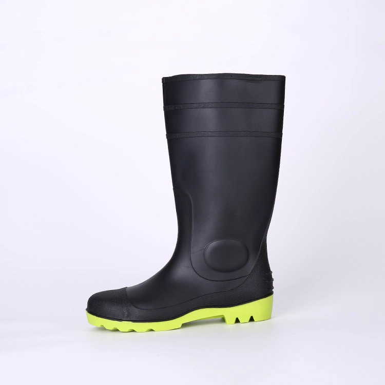 106-3 preto segurança pvc trabalho botas homens