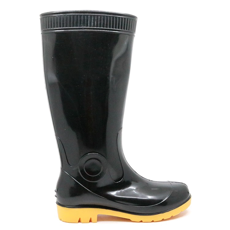 301 muito barato 1,5 dólar à prova de água óleo resistente ao ácido PVC glitter chiclete botas