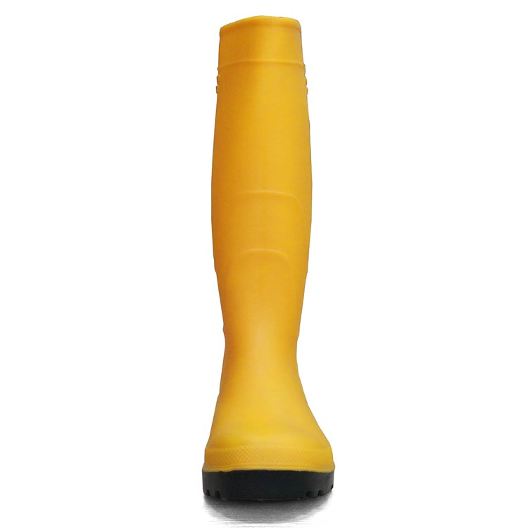 F35YB TIGER MASTER biqueira de aço à prova de perfurações de segurança PVC botas de chuva wellington