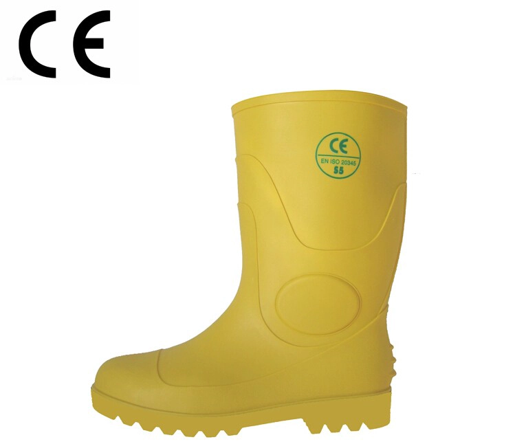 YYS CE standaard gele waterdichte wellington laarzen
