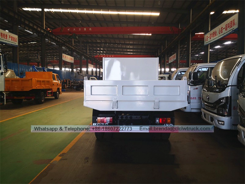 Factory Price ISUZU mini 2-5ton double dump truck hot sale