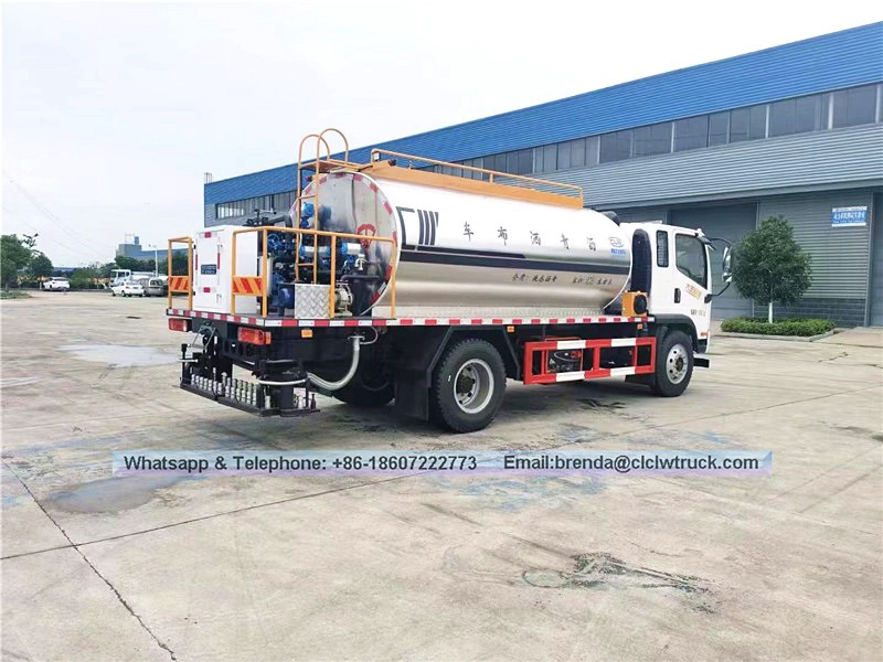4x2 Dongfeng Kingrun 8000-10000 Liters Asphalt Distribution Truck