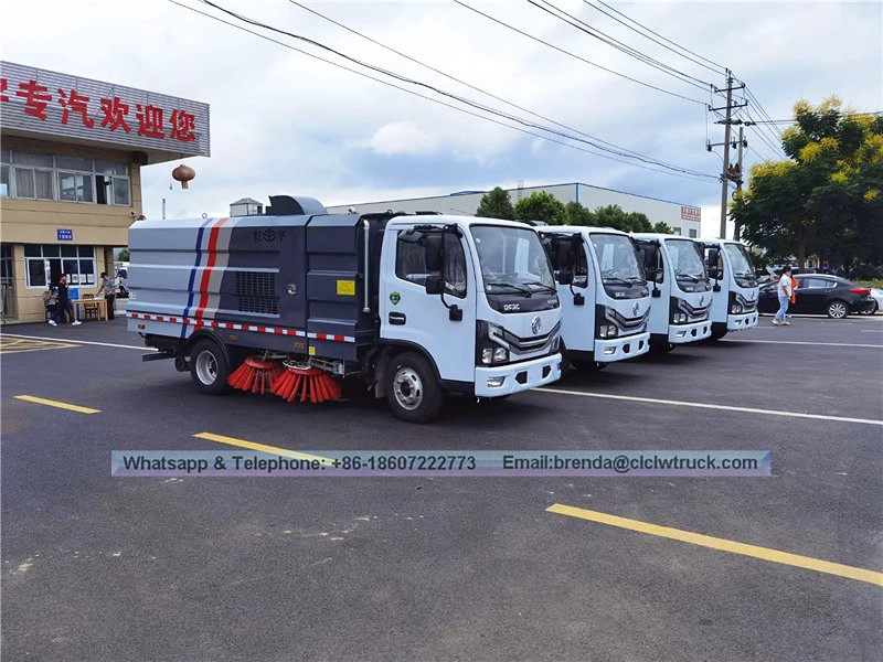 5ton road sweeper truck, price of road sweeper truck