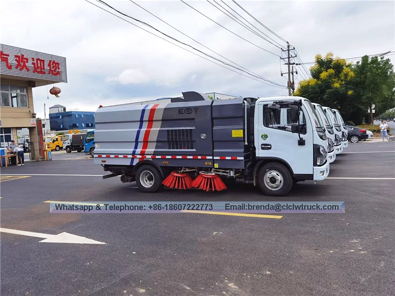 5ton road sweeper truck, price of road sweeper truck