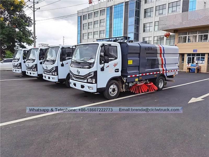 5ton road sweeper truck, price of road sweeper truck