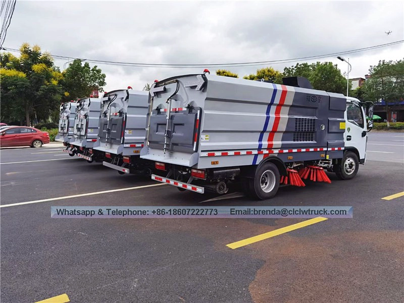 5ton road sweeper truck, price of road sweeper truck