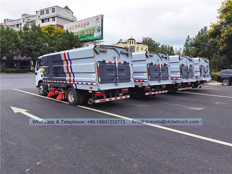 5ton road sweeper truck, price of road sweeper truck