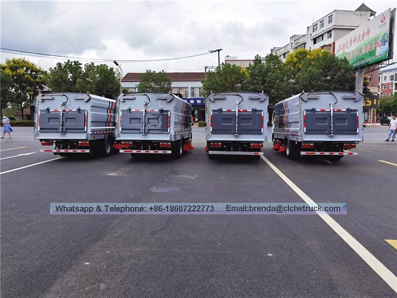 5ton road sweeper truck, price of road sweeper truck