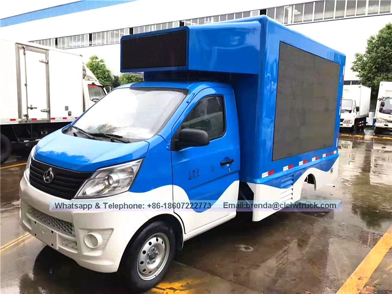 China Changan P4-P8 Mini Display Advertising Truck
