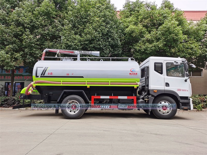 Китайский Dongfeng Kingrun 10200 литры 2640 Галлон Фекальные всасывания грузовик