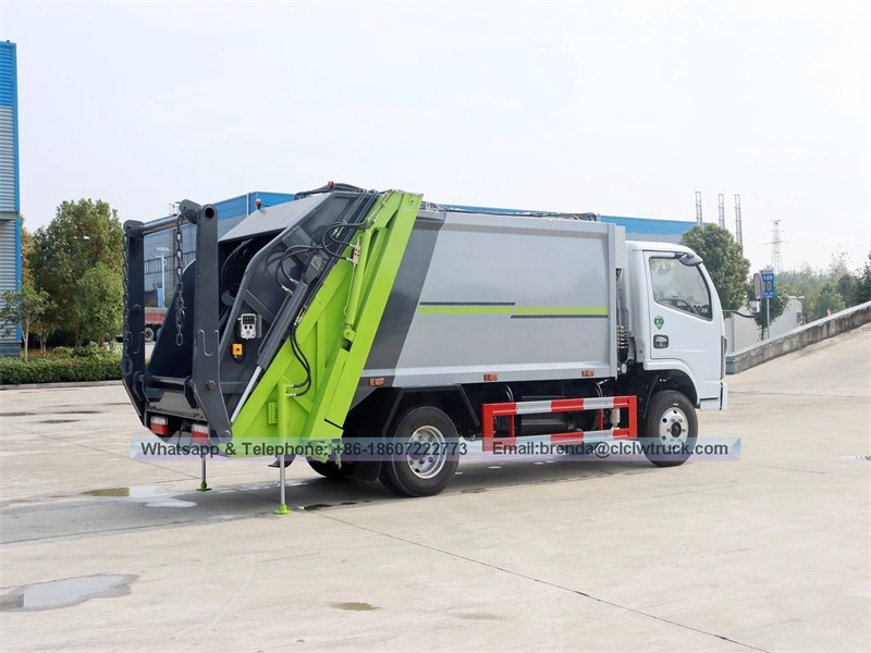 DFAC 4X2 4-5 CBM Compactor Garbage Truck