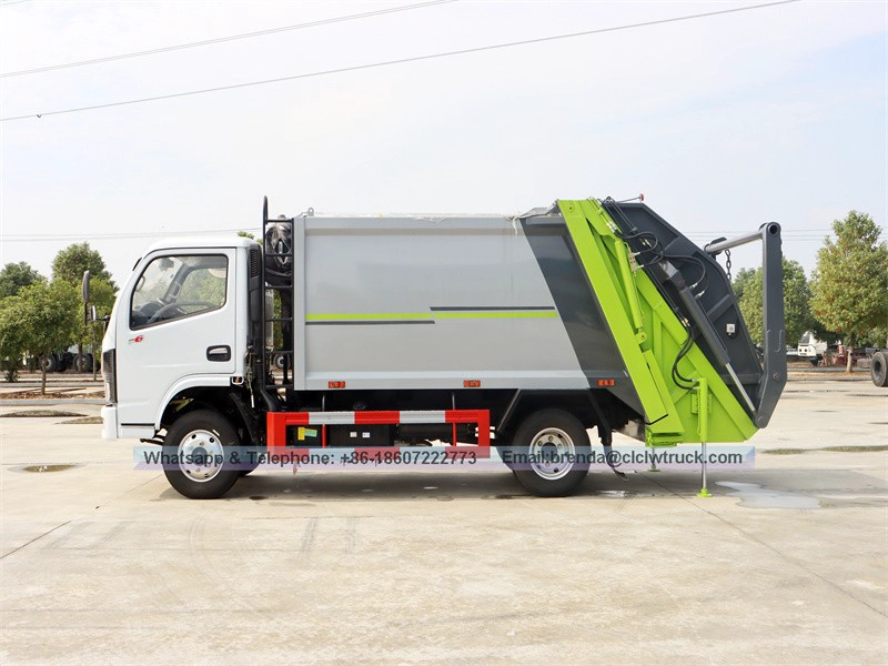 DFAC 4X2 4-5 CBM Compactor Garbage Truck