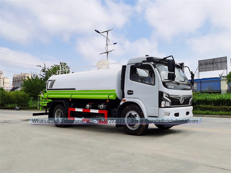 DFAC 6000L-8000L water tank truck supplier, water truck for sale