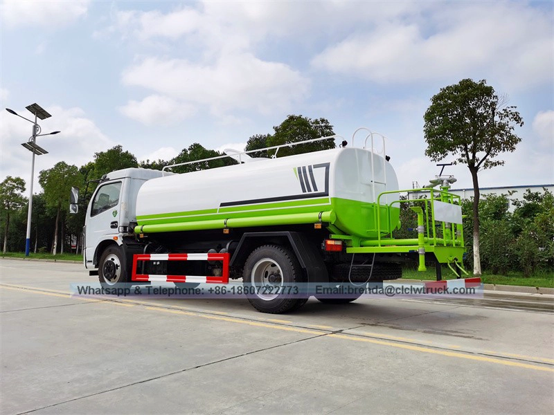 DFAC 6000L-8000L water tank truck supplier, water truck for sale