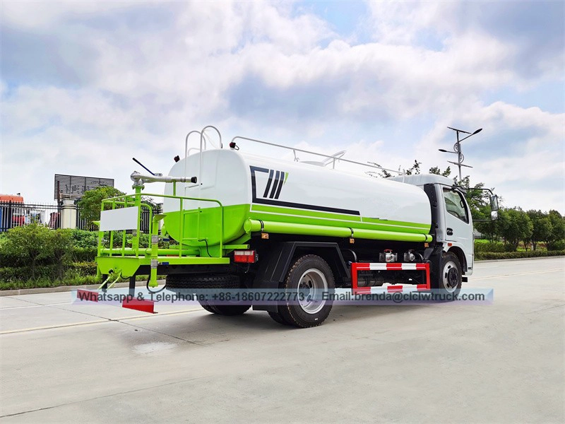 DFAC 6000L-8000L water tank truck supplier, water truck for sale