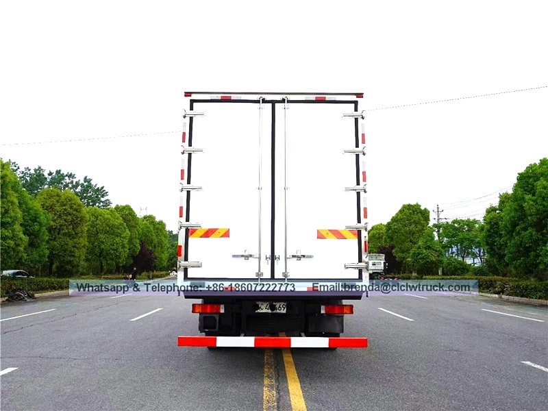 Dongfeng 12-16 tonong refrigerator frozen na transportasyon ng isda