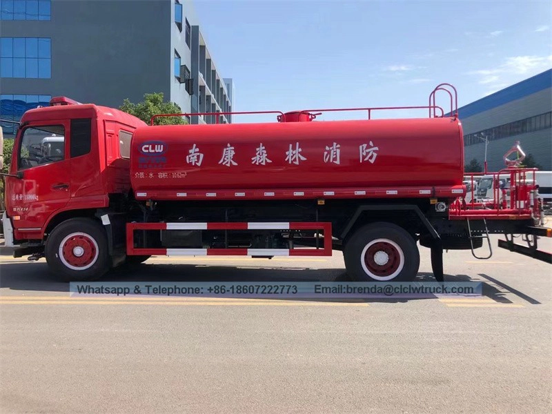 Dongfeng 12000Liter Water Bowser Truck
