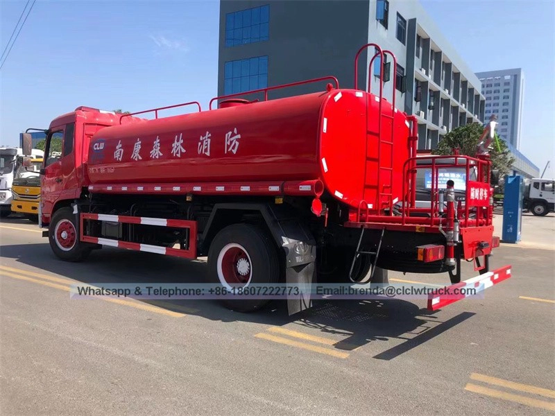 Dongfeng 12000Liter Water Bowser Truck