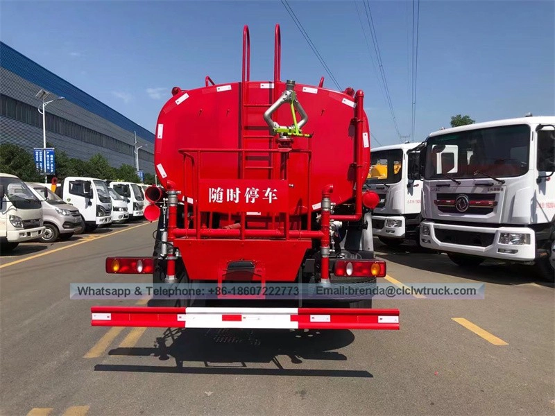 Dongfeng 12000Liter Water Bowser Truck