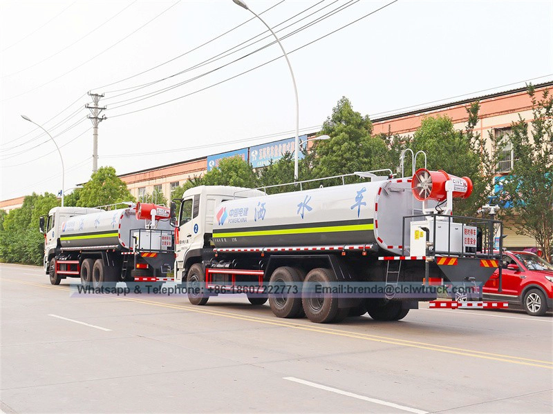 Dongfeng 20CBM 20000L شاحنة خزان المياه