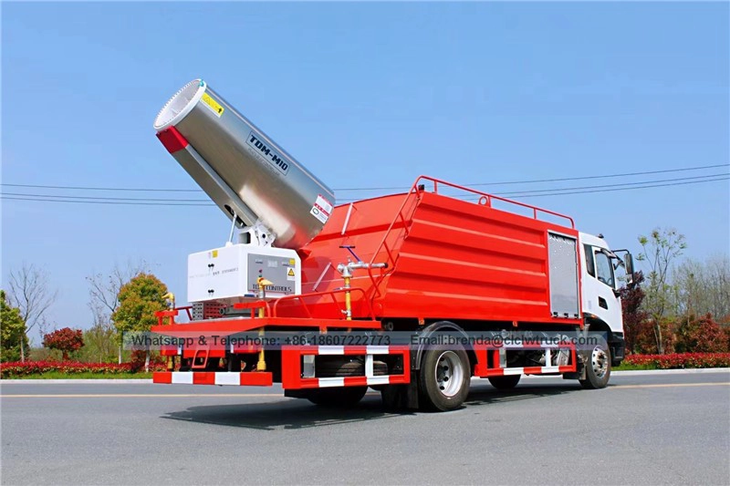 Dongfeng 4x2 Dust Suppression Truck with Spray Machine
