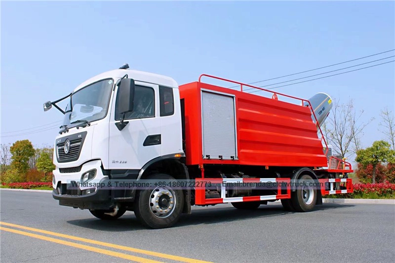 Dongfeng 4x2 Dust Suppression Truck with Spray Machine