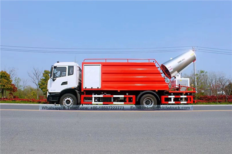 Dongfeng 4x2 Dust Suppression Truck with Spray Machine