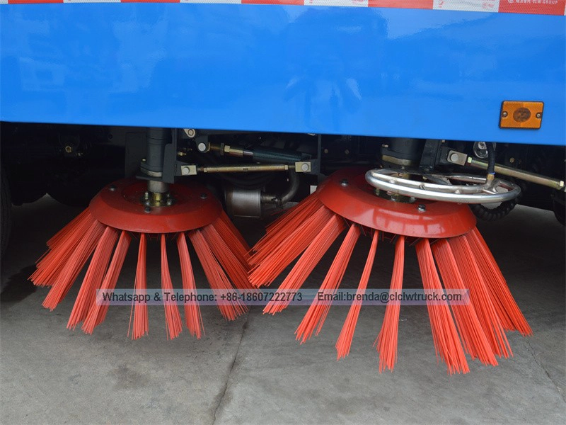 Cheap 4x2 road sweeper truck, road sweeper vehicles for sale