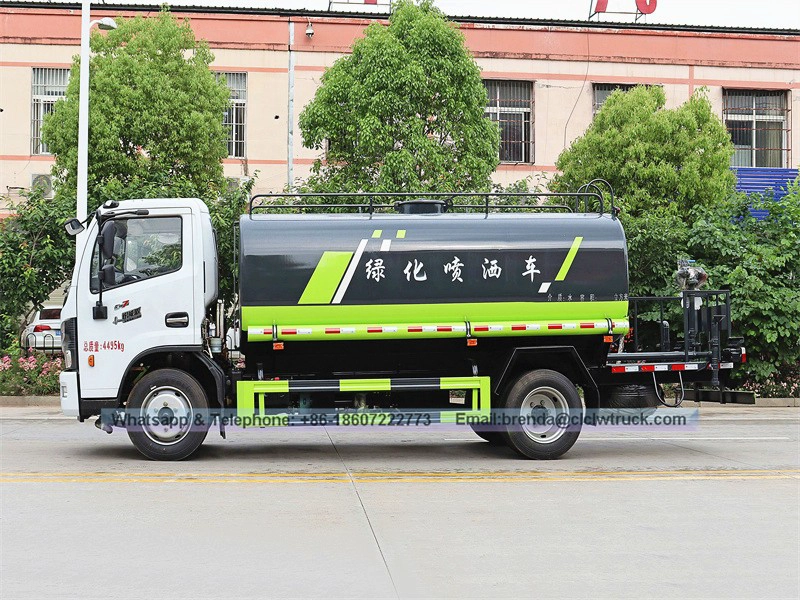 Dongfeng DFAC 6000 ลิตรถึง 8000 ลิตรรถบรรทุกน้ำ