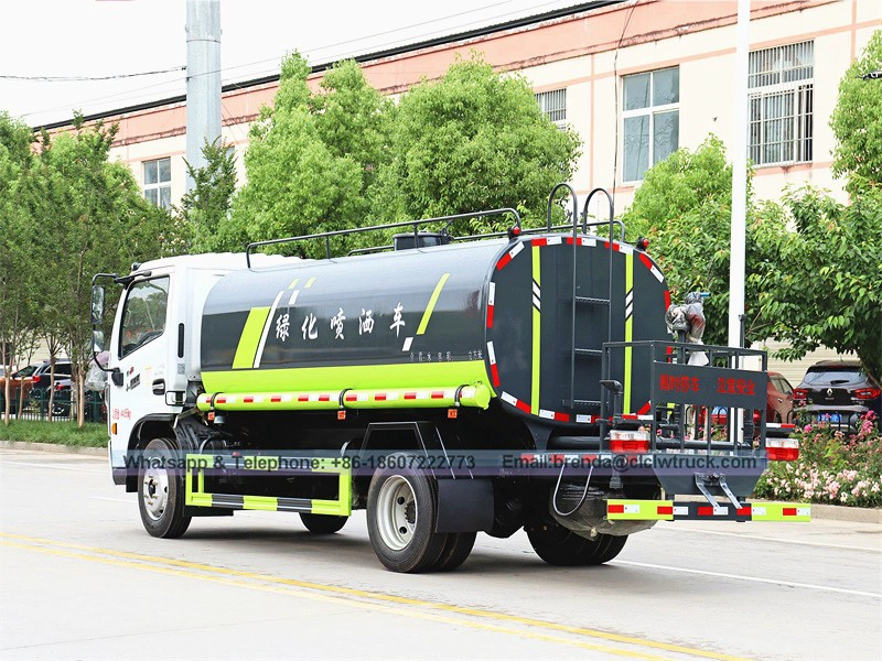 Dongfeng DFAC 6000 ลิตรถึง 8000 ลิตรรถบรรทุกน้ำ