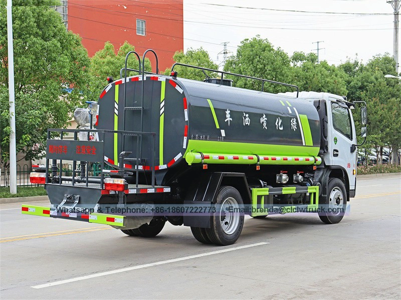 Dongfeng DFAC 6000 ลิตรถึง 8000 ลิตรรถบรรทุกน้ำ