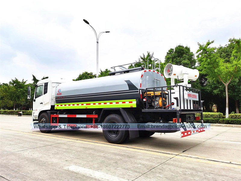 รถบรรทุกถังน้ำ Dongfeng Kingrun 12000Liter