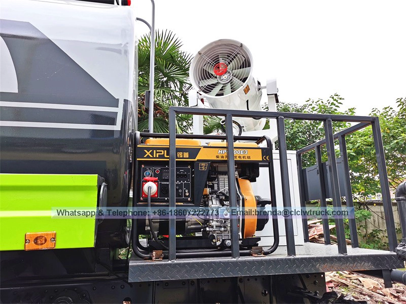 รถบรรทุกถังน้ำ Dongfeng Kingrun 12000Liter