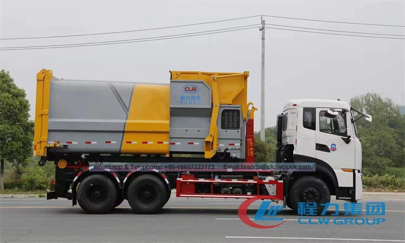 Dongfeng Kinland 16CBM Съемный мусоровый грузовик с контейнером