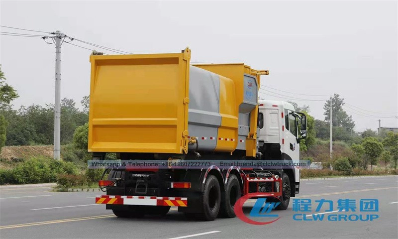 Dongfeng Kinland 16CBM Съемный мусоровый грузовик с контейнером