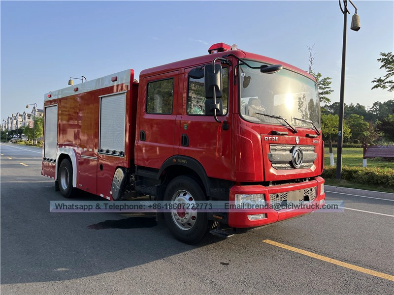 Dongfeng fire truck 4000liter,fire truck supplier,fire truck manufacturer china