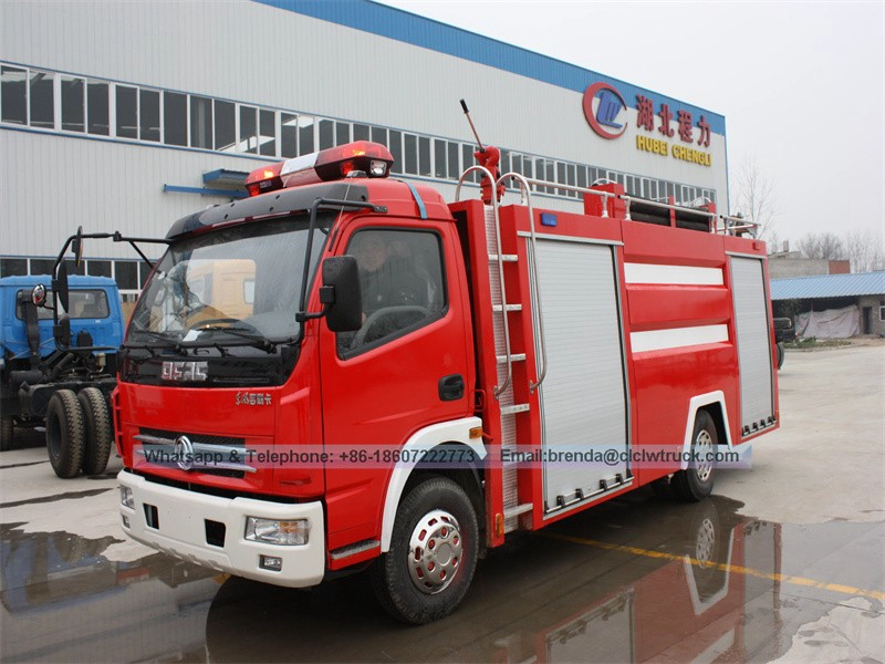 Dongfeng water tank fire truck supplier in China, fire truck manufacturer, the airport fire fighting truck