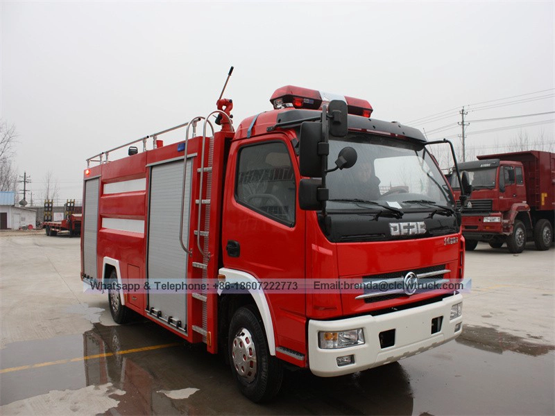 Dongfeng water tank fire truck supplier in China, fire truck manufacturer, the airport fire fighting truck