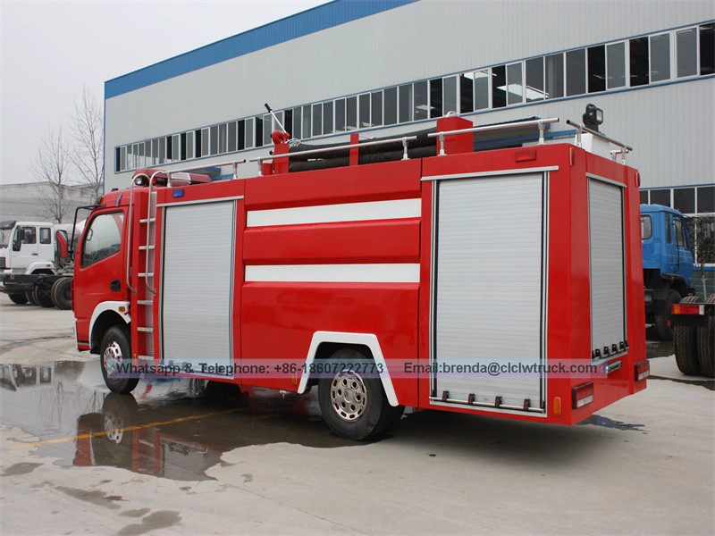 Dongfeng water tank fire truck supplier in China, fire truck manufacturer, the airport fire fighting truck