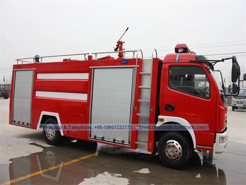 Dongfeng water tank fire truck supplier in China, fire truck manufacturer, the airport fire fighting truck