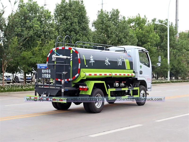 شاحنة دبانغ فانغ لخزان المياه 5000Liter ، شاحنة صهريج المياه 5CBM ، مورد شاحنة صهاريج المياه الصين