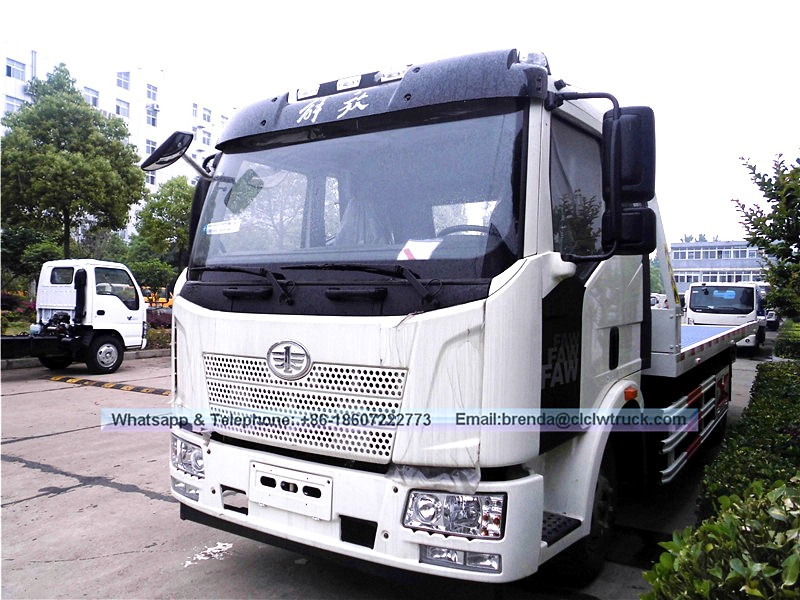 FAW 3 a 8ton Tow Truck Fabricante na China