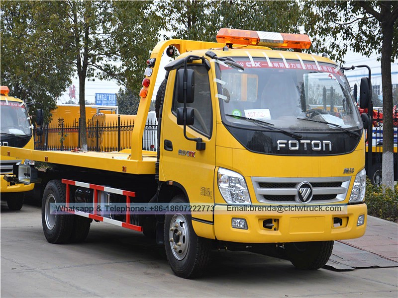 Foton 4 Ton Wrecker拖车出售
