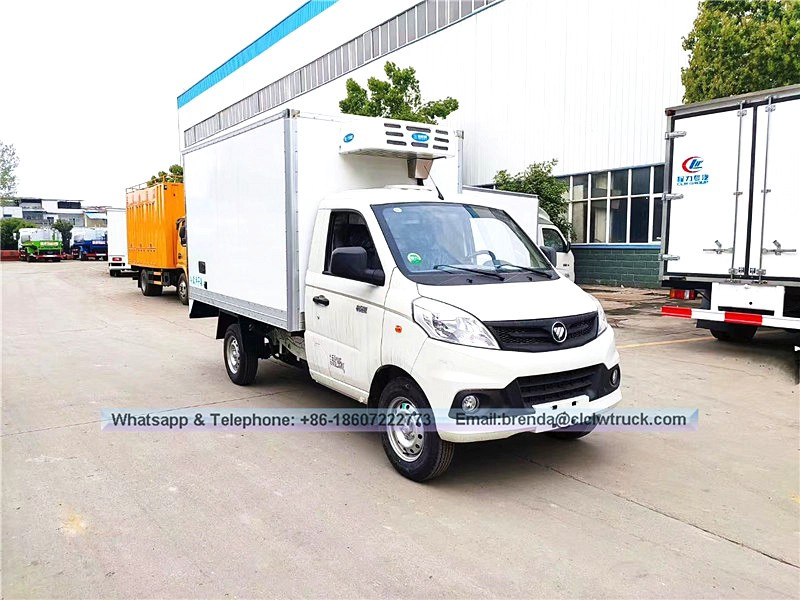 FOTON refrigerator truck supplier in China,mini refrigerator truck, best price Refrigerator truck